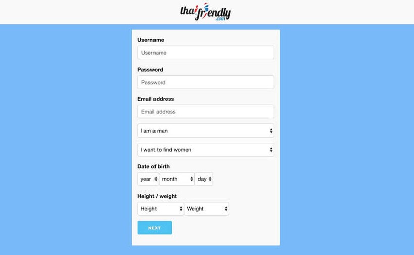 edit profile on thaifriendly