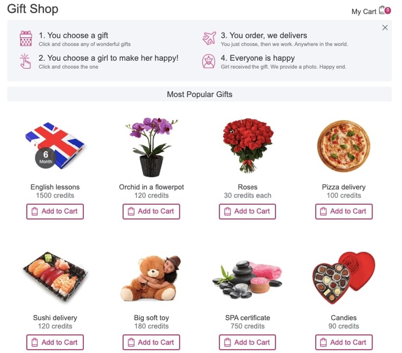 find bride gifts