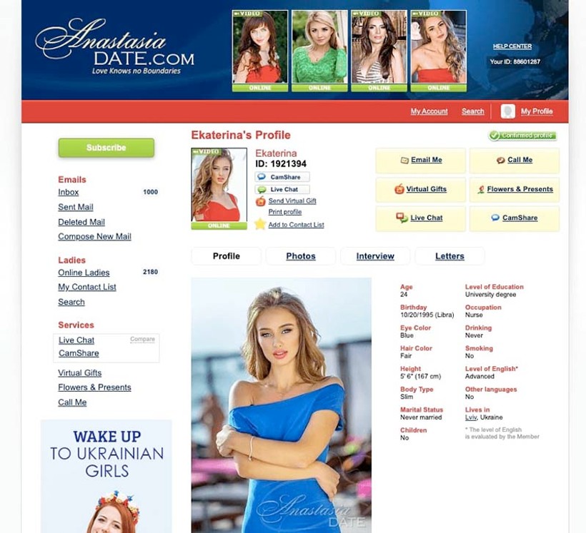 anastasiadate profile